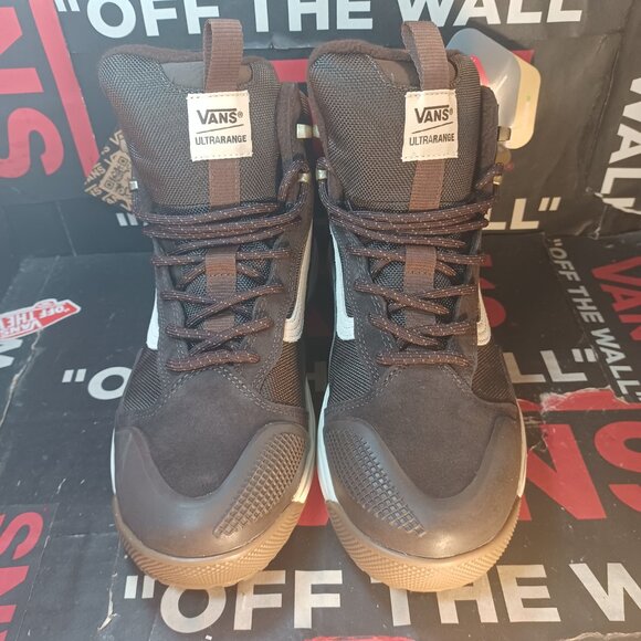 Vans Men's 9/Women's 10.5 Ultrarange Exo Hi MTE 2 Demitasse Brown Boots - Picture 9 of 14